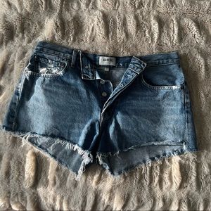 Agolde cutoff shorts